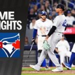 yankees vs toronto blue jays match player stats