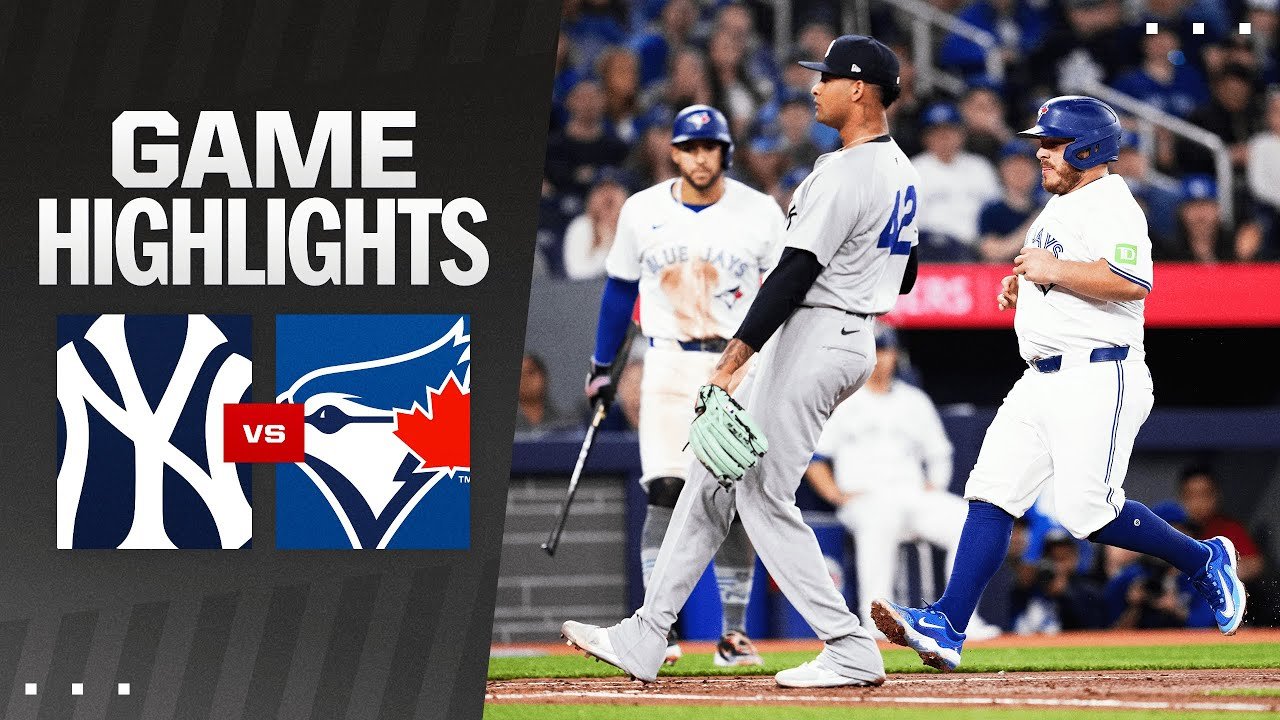 yankees vs toronto blue jays match player stats