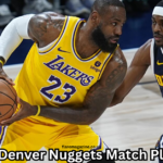 lakers vs denver nuggets match player stats